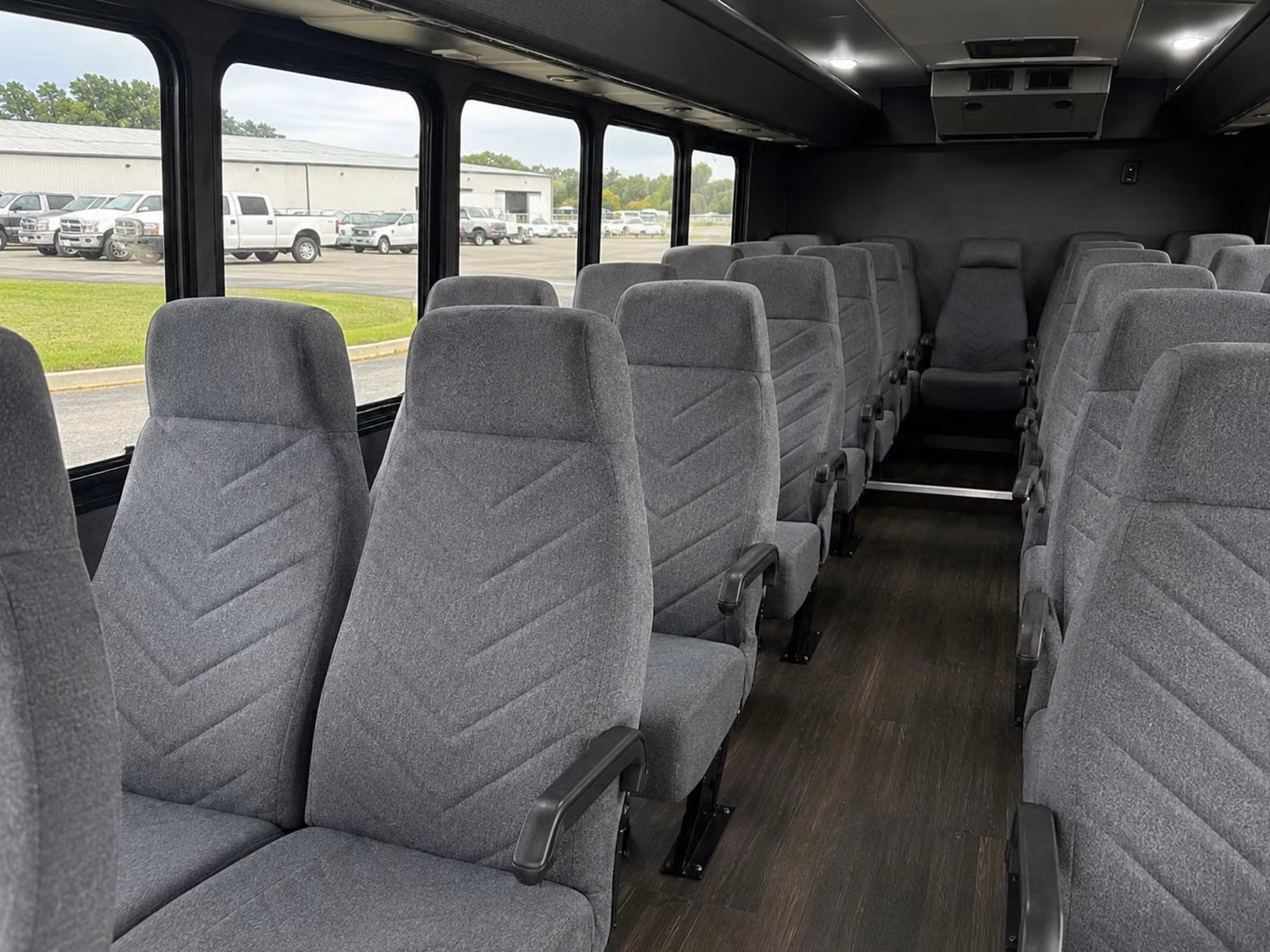 20 passenger minibus interior