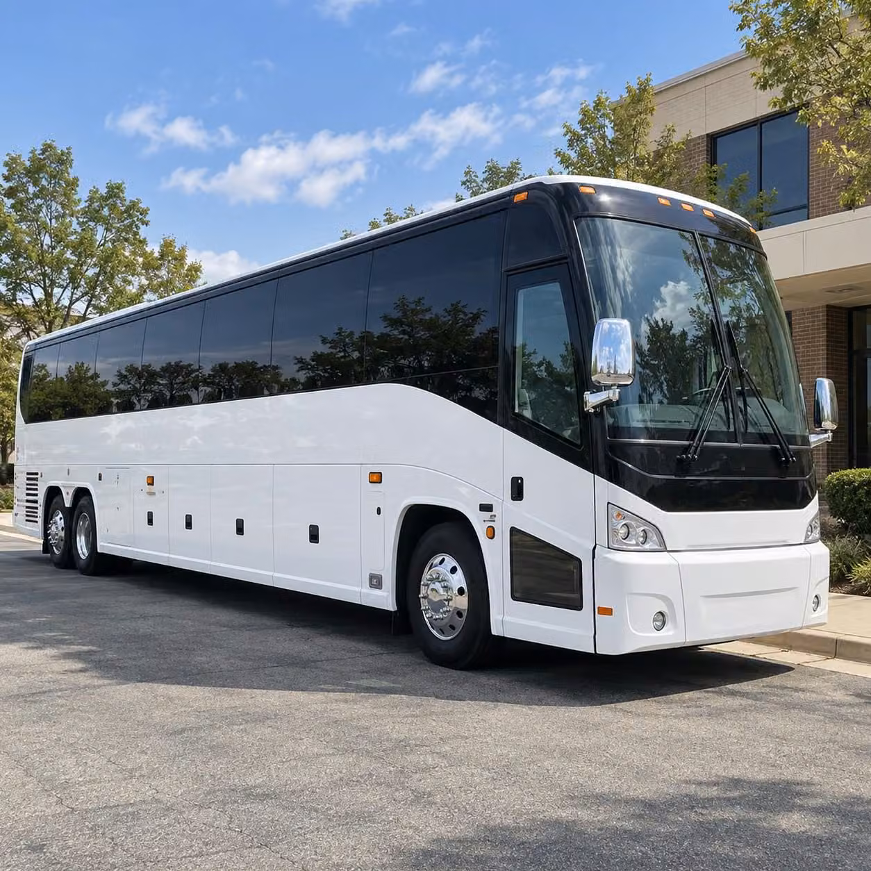 paramount charter bus rentals for weddings