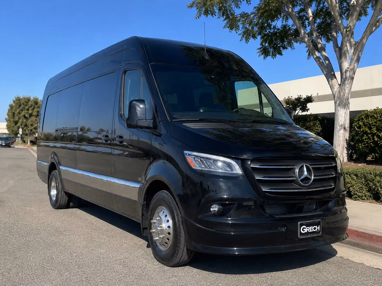 paramount sprinter van rental with driver