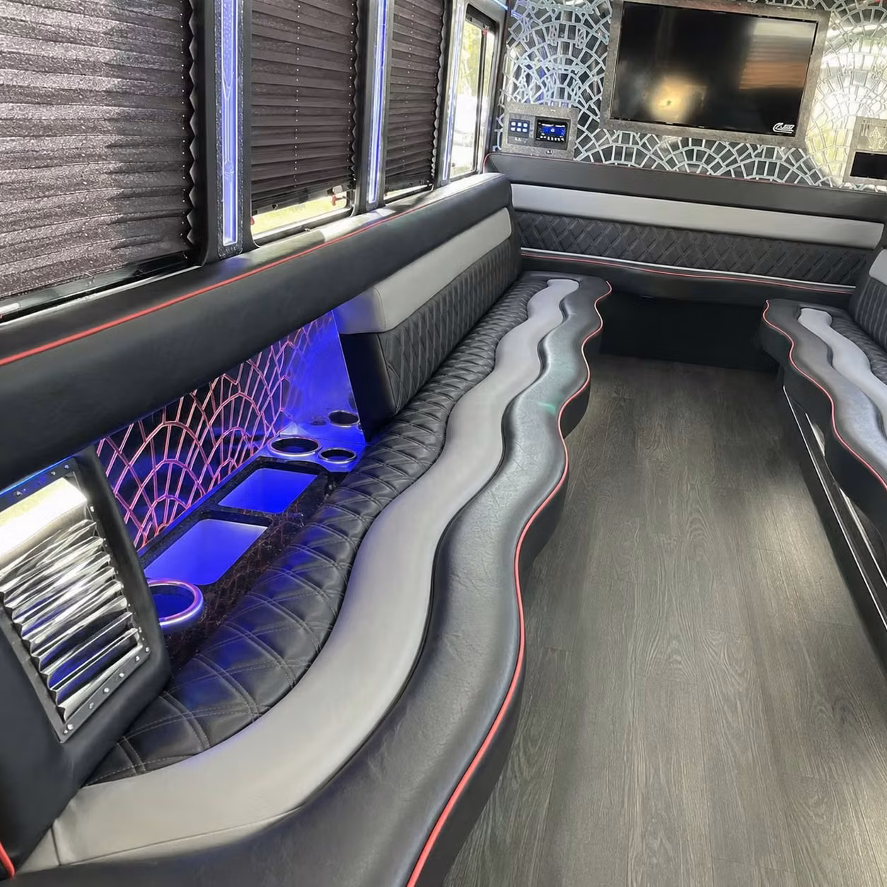 party buses for paramount weddings quinceaneras and celebrations