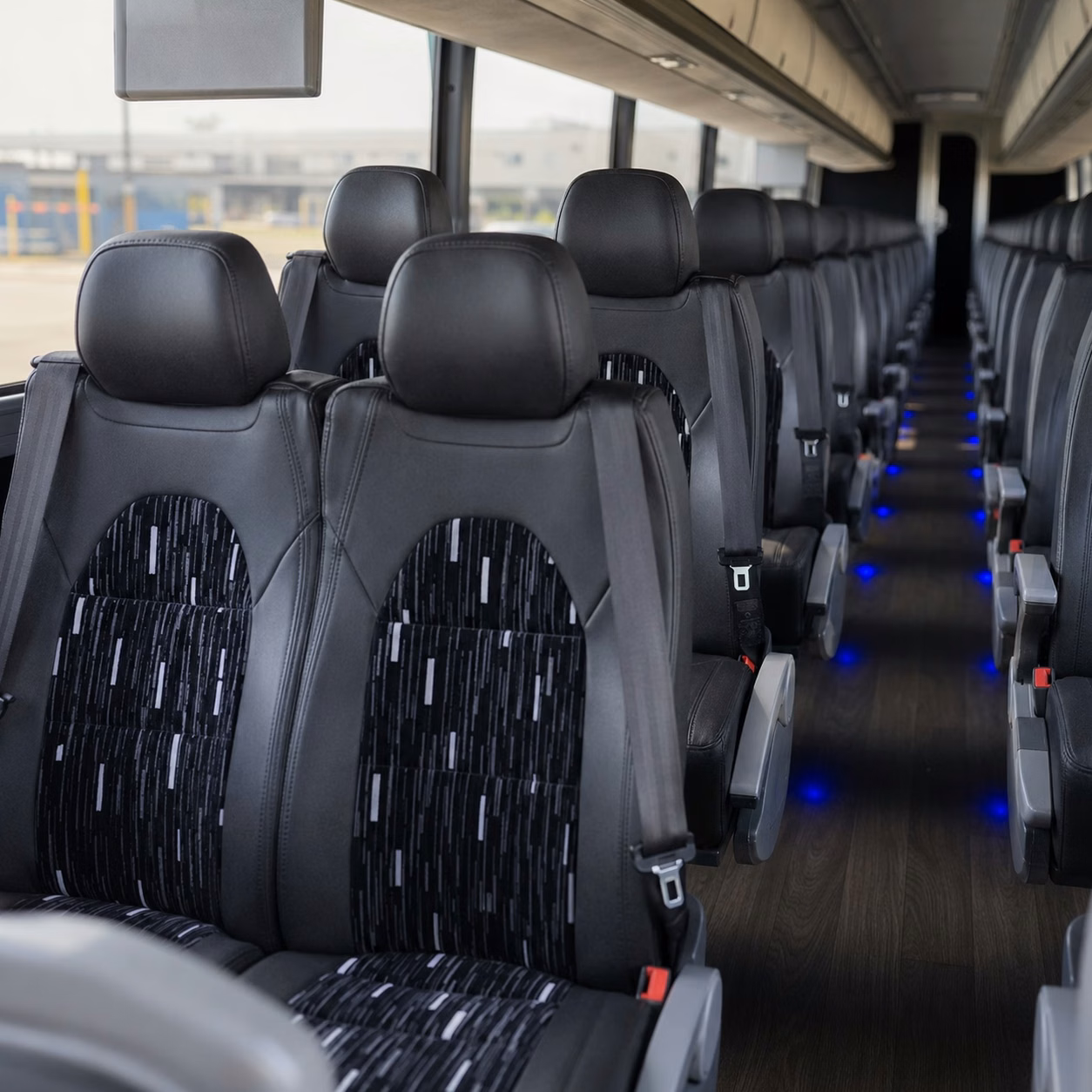reliable dod compliant charter bus rentals for paramount military units and personnel