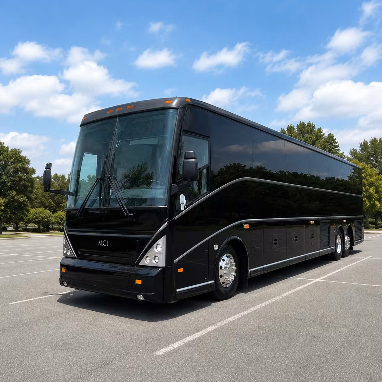 shuttle buses for paramount corporate events and employee transportation