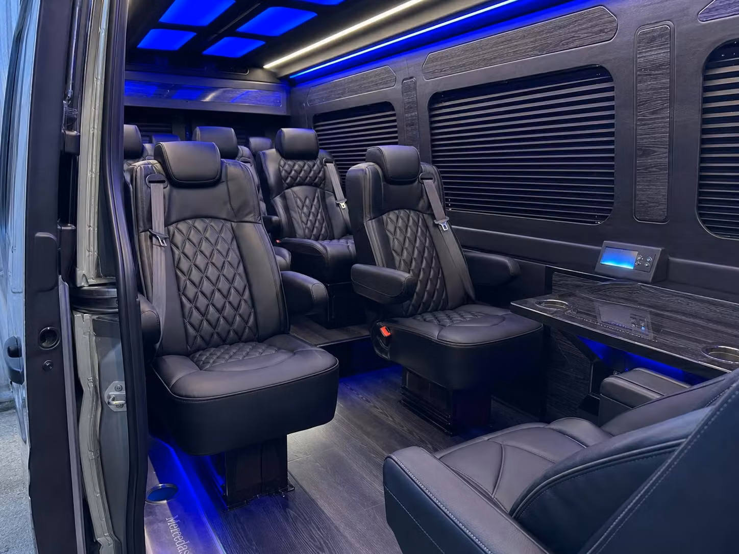 sprinter van transportation for groups and events across paramount